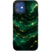 Picasee silikónový čierny obal pre Apple iPhone 12 mini - Emerald