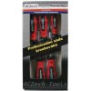 4CZech sada skrutkovačov PL+PZ 5-dielna PROFI v kartóne 4CZ-8558-51