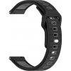 PROTEMIO 111851 SPORTY Vymeniteľný silikónový remienok Garmin Vivoactive 6 čierny