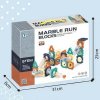 Alltoys Kuličkodráha magnetická 66 ks (W053850)