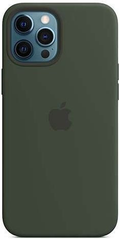 Apple iPhone 12 Pro Max Silicone Case with MagSafe - Cypress Green MHLC3ZM/A