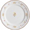Porcelánový dezertný tanier GRETA s kvetinovým vzorom, 21 cm HOMLA