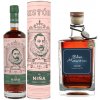 Blue Mauritius Gold Rum 40% 0,7 l a Ron Cristóbal Nina 8-12y 40% 0,7 l (set)