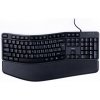 HAMA 182630 ERGONOMICKA KLAVESNICA EKC-400, ODNIMATELNA PODLOZKA POD ZAPASTIE
