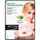 Iroha Moisturizing Tissue Face Mask hydratačná látková maska s aloe vera a kyselinou hyalurónovou 23 ml