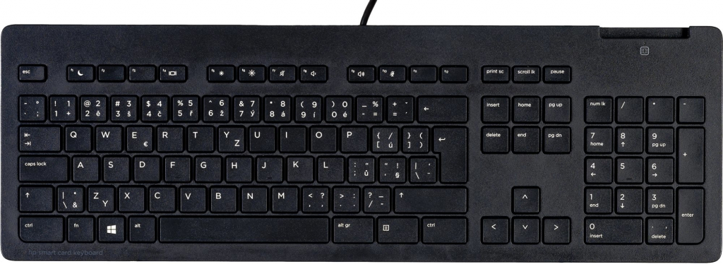 HP Business Slim Smartcard Keyboard Z9H48AA#AKB