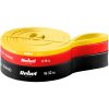 Latexová súprava posilňovacích pásov - Power Band PLs-1, 4-32 kg, 3 pásy, REBEL ACTIVE