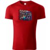 Minecraft Dětské tričko Ultimate Victory - červené Velikost trička: 158 (10-12 let)