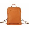 Patrizia Piu Kožený batoh Patrizia Piu Olivie camel