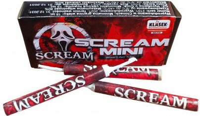 Dětská Scream mini 10 ks