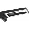 Čierna LED lampa pod skrinku 3W s USB