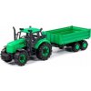 Polesie Polesie 91260 Traktor Inerciální postup s valníkem zelený v krabici