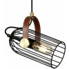 Italux Antoin PND-2445-1-BK závesné svietidlo 1x40W E27 čierna