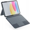 Epico Klávesnica s puzdrom Apple iPad 10.2 čeština/sivá 43811101300009