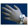 STAHLNETZ Kovová pletená rukavica - zápästná STANDARD 02151 S (biele)