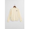 MIKINA GANT GRAPHIC RAGLAN C-NECK SWEAT CREAM