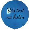 Svet balonku Balón s textom Modrý 80 cm