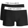 Pohodlné Pánske Boxerky s predĺženou nohavičkou TRUSSARDI Bi-Pack TRU2UTR01 Čierna (2 ks) Farba: čierna, Velkost: L