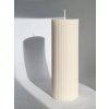 LEORA PILLAR vysoké sójové sviečky - 3 veľkosti (Mini, Midi, Maxi) sviečka: MAXI PILLAR 17cm