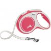 Vodítko Flexi New Comfort M opasok 5m/25kg červená