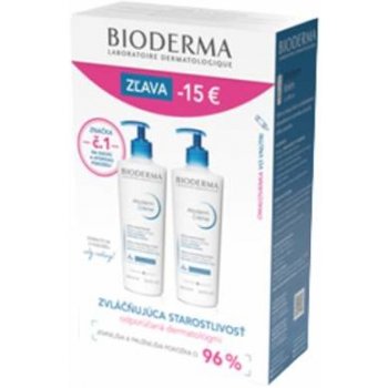 Bioderma Atoderm krém výživný telový 2 x 500 ml darčeková sada