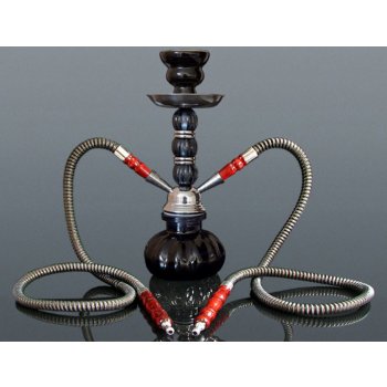 SHISHA 31cm/2 čierna