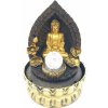 Nefertitis Izbová fontána Budha na lotosovom kvete s pohyblivou guličkou NF29760 - cca 26 cm