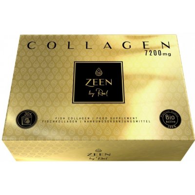 Zeen collagen - Rybí kolagén s vitamínom C a zinkom vrecúška s príchuťou citrónu 30 x 7,2 g