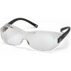 Pyramex OTS ES3510STJ, ochranné okuliare, neoslňujúce, čierne strany, číre