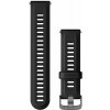 Silikónový remienok Garmin 22mm (pre Forerunner 955/965), Black, 010-11251-3S