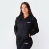 GymBeam Dámska mikina Zipper Hoodie Black - XL