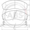Sada brzdových platničiek kotúčovej brzdy A.B.S. 37275