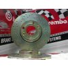 BREMBO SPORT Brzdový kotúč zadný 286*12 - 1K0615601AD