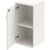 Policová skriňa Strong, zámok, L, 40x76,8x40 cm, biela/biela - 1 kus - 1 KS - áno - 1 - 60 mesiacov - 1x plné - uzatvorená - ľavá - Hobis - Biela - Strong - 40 cm - 76.8 cm - 40 cm - 19.86 kilogramu H
