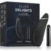 Womanizer Silver Delights Collection Womanizer Premium Black and Gold stimulátor klitorisu + We-Vibe Tango vibrátor