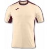 Joma Futbalový dres T-SHIRT GRANADA BEIGE-WINE S/S Veľkosť: 2XS