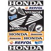 Nálepky moto Honda 4 (Sada nálepiek)