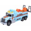 Autíčko odťahové Mack Granite Tow Truck Majorette kovové so zvukom a svetlom dĺžka 22 cm