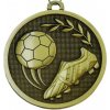 ETROFEJE medaila MS6 Z/S/B - futbal Varianta: medaila MS6 Z, futbal 70mm