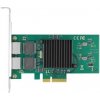 DELOCK, PCI Express x4 Card 2 x RJ45 Gigabit LAN 89021