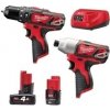 Milwaukee M12 BPP2B-421C - Aku powerpack 12 V / 2.0 / 4.0 Ah
