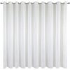 Hotová Záclona s krúžkami 350x150 LUCY biely Matný Voál Eurofirany