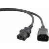 Gembird kábel sieťový predlžovací 1,8m IEC320 C1314