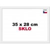 BFHM Plastový rám 35x28cm biely