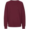 Tiger Cotton by Neutral Unisex bavlnená mikina T63001 Bordeaux S