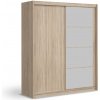 Wilsondo Šatníková skriňa so zrkadlom Marios 180x215x61 - dub sonoma