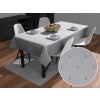 Biante Teflónový obdĺžnikový obrus TF-080 Obdĺžničky na sivom 140x220 cm