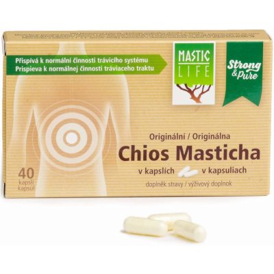 Masticlife masticha kapsule Strong&Pure 40 kapsúl