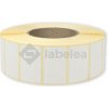Labelea Samolepiace TERMO etikety 50x30 mm biele papierové, 4000 etikiet na rolke, Farba etikiet Biela, Vnútorný priemer dutinky 76 mm ETM050030W040V
