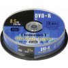1x10 Intenso DVD+R 8,5GB 8x Speed, Double Layer Cakebox